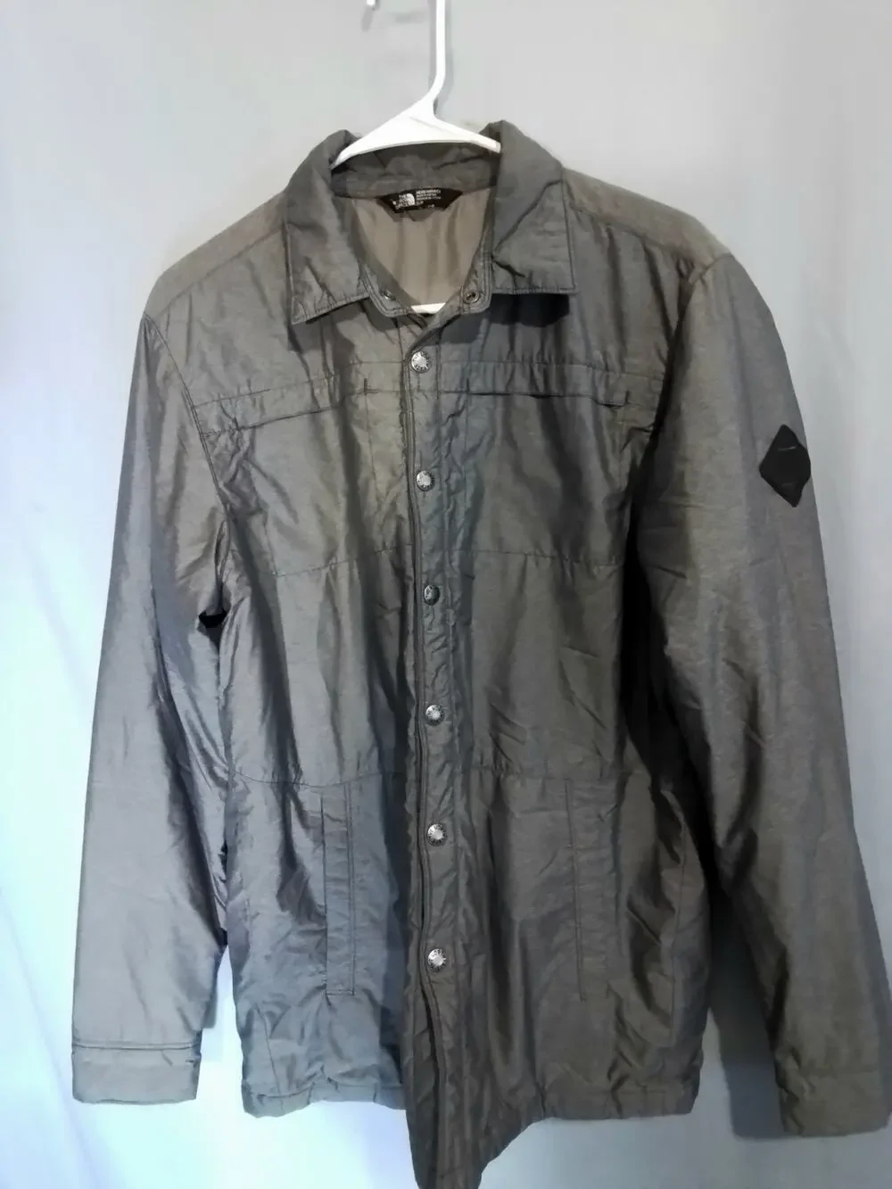North Face men's gray  jacket